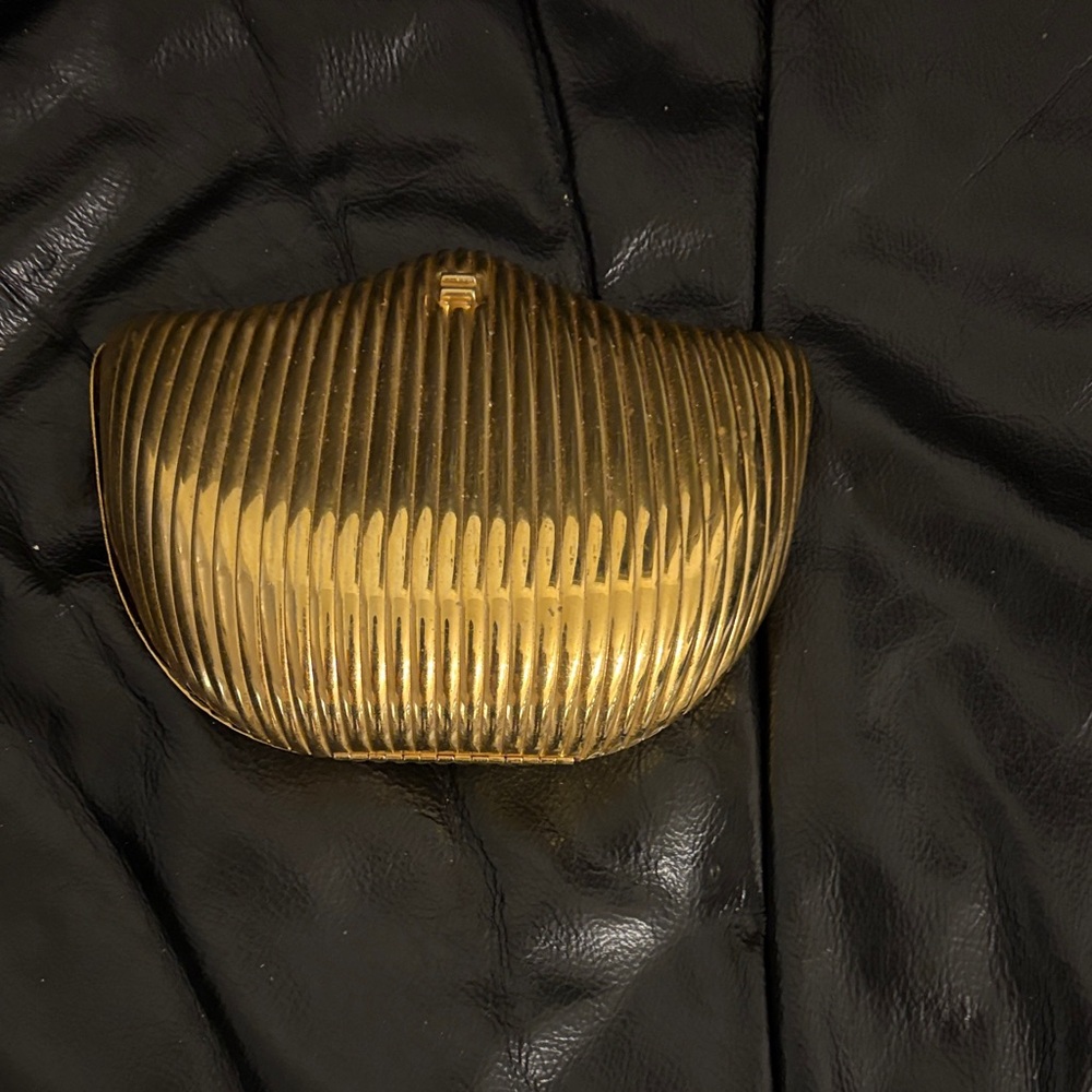 Elegant Gold Clutch Bag